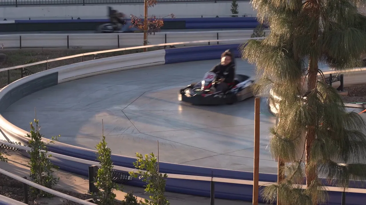 Go karts at Pecan Lake Entertainment