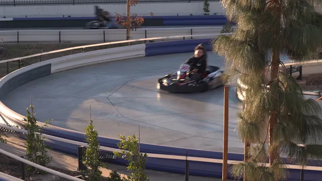 Go karts at Pecan Lake Entertainment